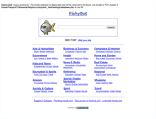 Tablet Screenshot of fishybot.com